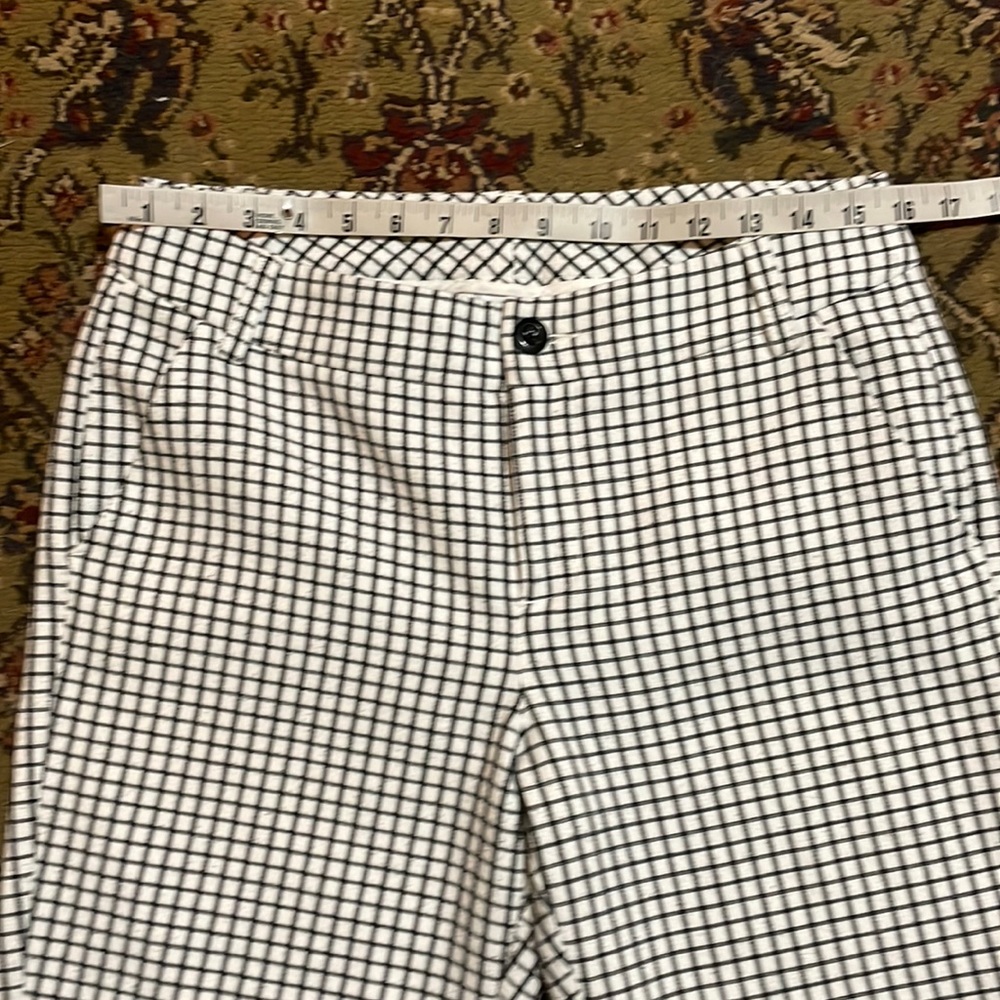 Cabi Windowpane Ankle Pants